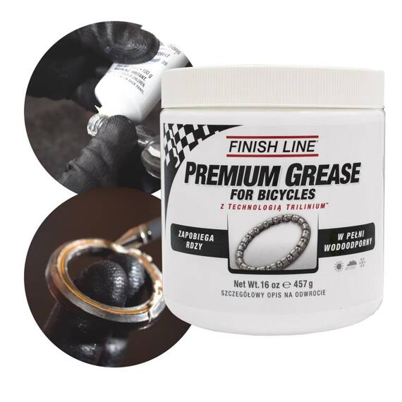 Smar Finish Line Premium Grease, puszka 457 g 
