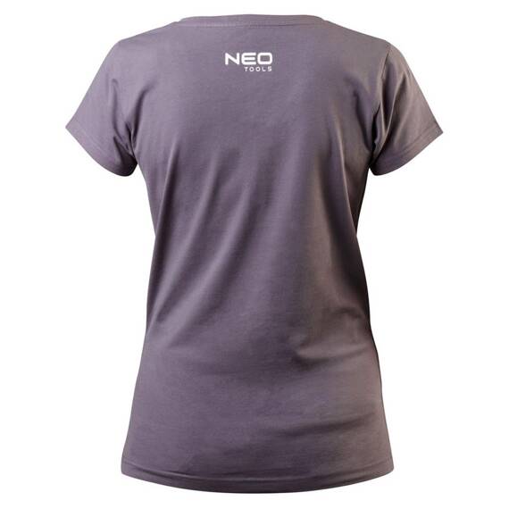 T-shirt Neo Tools damski ciemnoszary, rozmiar XL