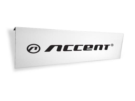 Tablica, Header z logo Accent 60x15cm na SW 
