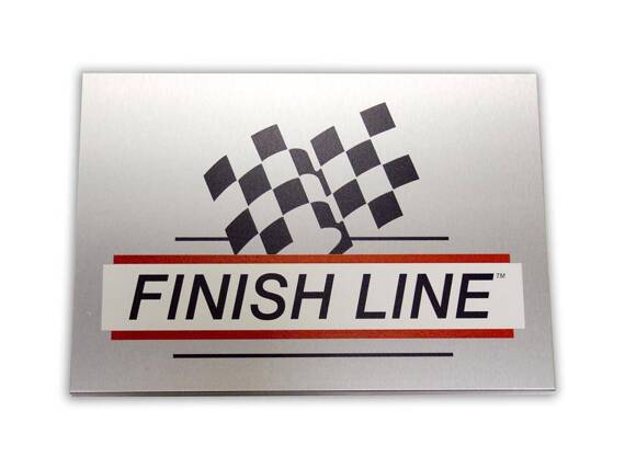 Tablica dibond z logo Finish Line 50x35cm