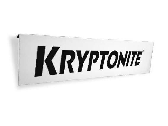 Tablica, header z logo Kryptonite 60x15cm na SW 
