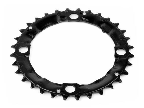 Tarcza mechanizmu korbowego Shimano Deore FC-M480,FC-M445, FC-M440 32T stal czarna