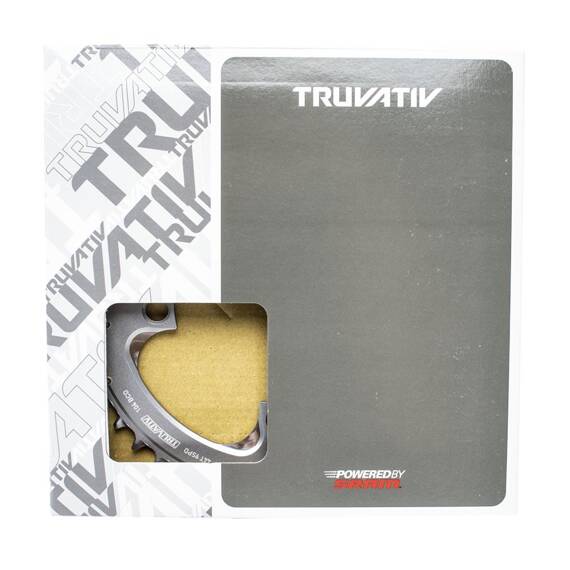 Tarcza mechanizmu korbowego Truvativ, 44T V4, 104 BCD, 3mm taper, aluminium, srebrna