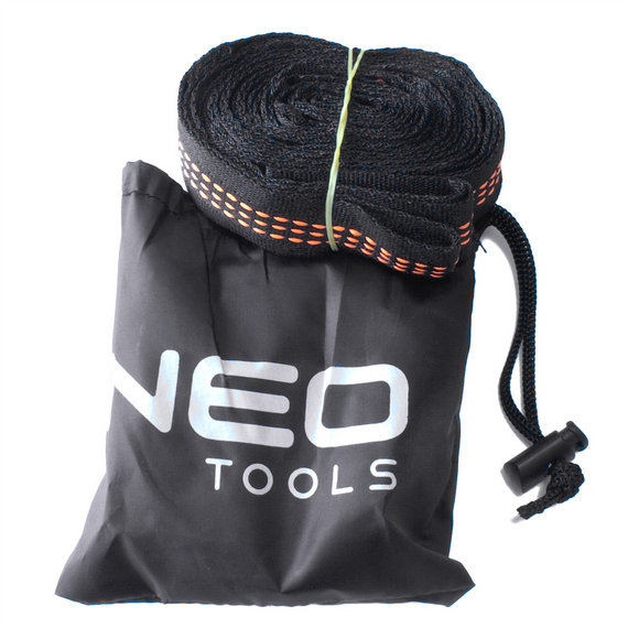 Taśmy Neo Tools do hamaków, 2,5 m; 2 szt. 15 oczek, 300 kg
