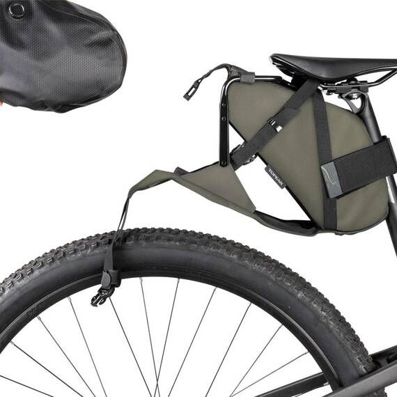 Torba podsiodłowa Topeak Backloader X, 10 litrów, zielona