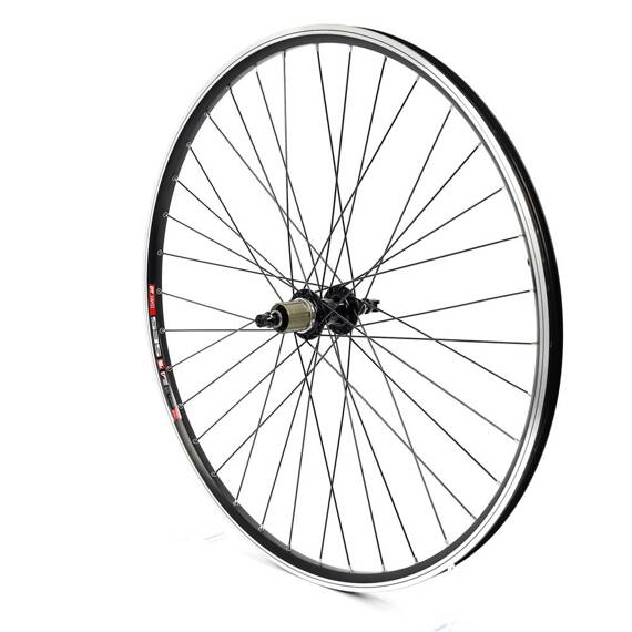 Tylne koło rowerowe 28", 36 szprych, Novatec F162SB, DT Swiss 535, CnSpoke, V-brake