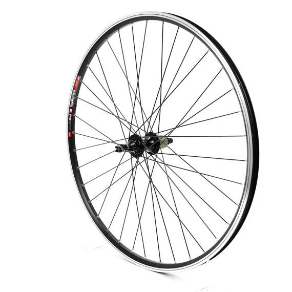 Tylne koło rowerowe 28", 36 szprych, Novatec F162SB, DT Swiss 535, CnSpoke, V-brake