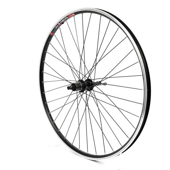 Tylne koło rowerowe 28", 36 szprych, Novatec F362, DT Swiss 535, CnSpoke, V-brake