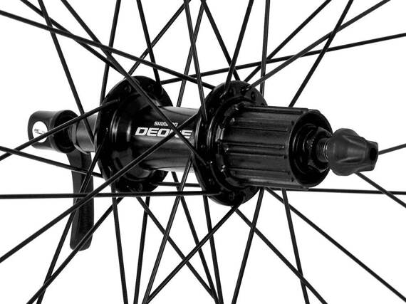 Tylne koło rowerowe AlexRims Ace18, FH-T610, 36H czarne