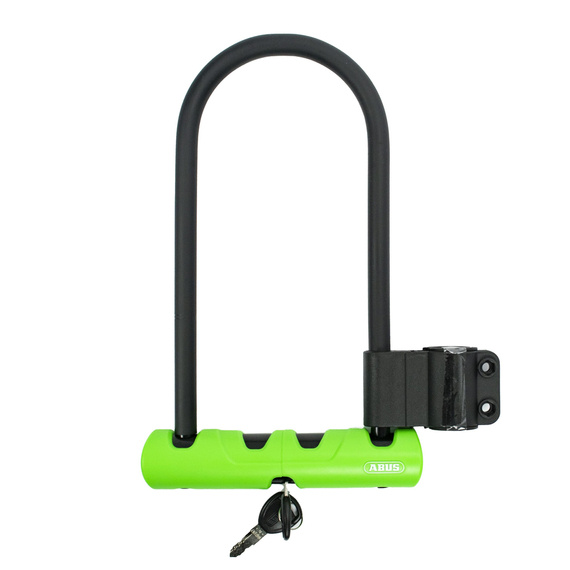 U-Lock Abus Ultra 410, czarno zielony, 230 x 105 mm x 14 mm