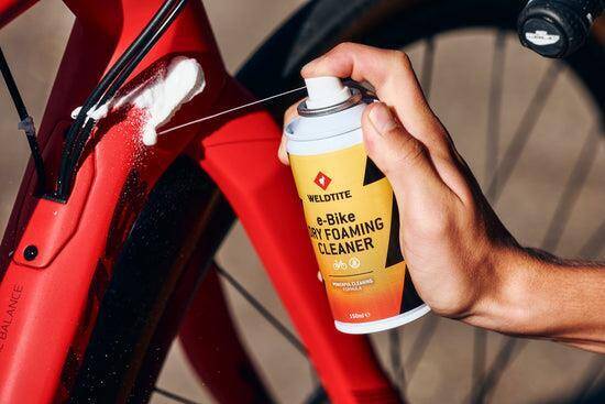 WYPRZEDAŻ Płyn do mycia rowerów e-bike Weldtite Dry Foaming Cleaner 150ml spray
