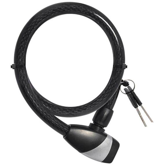 Zapięcie, linka OXC Hoop 15, 80cmx15mm czarne