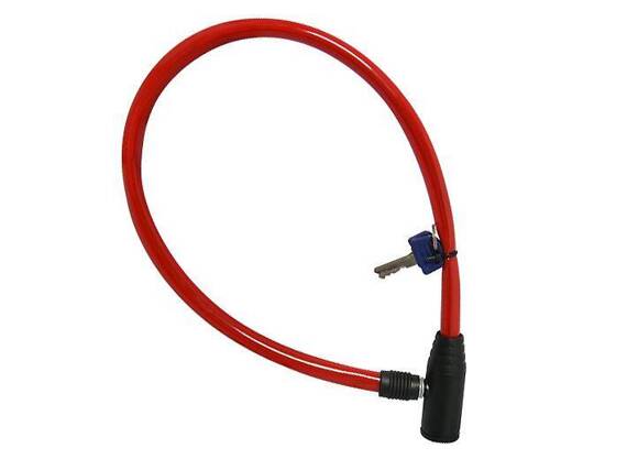 Zapięcie, linka Shimano OXC Hoop, 12mm x 600mm  czerwone 
