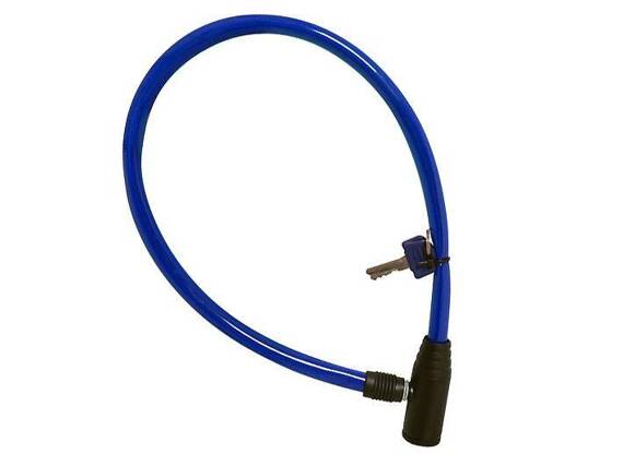 Zapięcie, linka Shimano OXC Hoop 12mm x 600mm niebieska