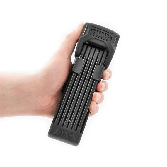 Zapięcie składane panelowe Abus Bordo 6000K/90, XPlus, czarne, etui SH