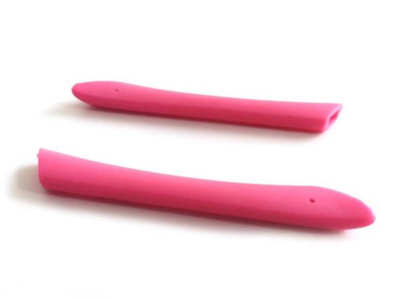Zauszniki do okularów Accent Stingray w kolorze różowym
