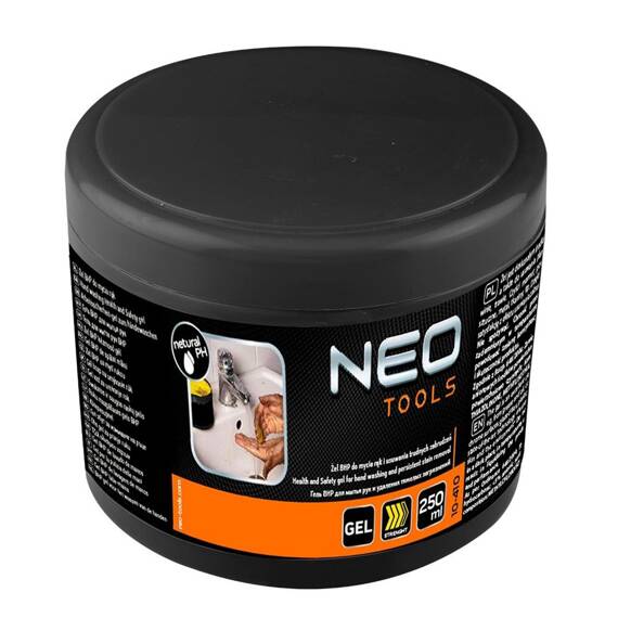 Żel do mycia rąk, Neo Tools, BHP, 250 ml