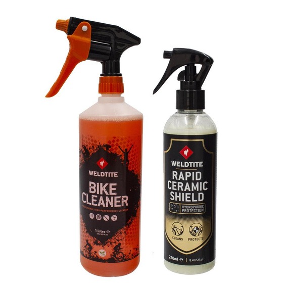 Zestaw do czyszczenia roweru Weldtite Deluxe Bike Care Kit, powłoka ...