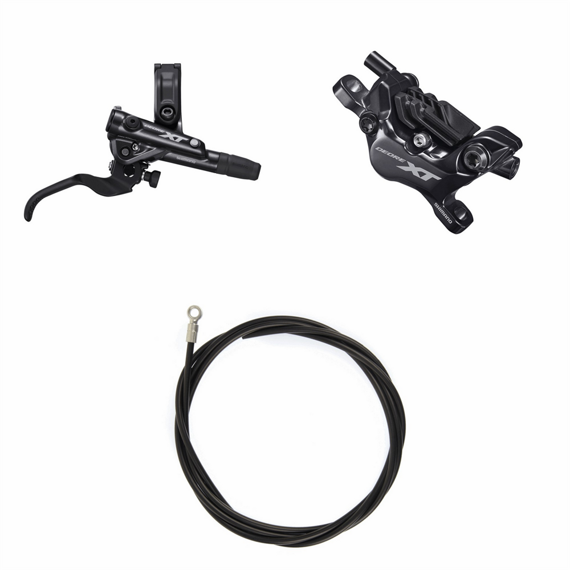 Zestaw hamulców tarczowych M8120 Shimano Deore IM8120JRRXNA170 + IM8120JLFXNA100