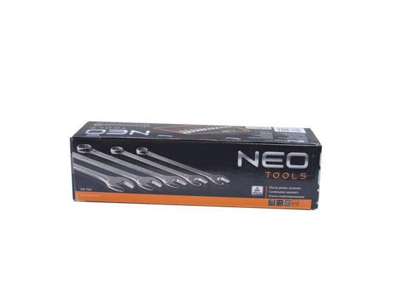 Zestaw kluczy Neo Tools, płasko-oczkowe, 6-22 mm, 12 szt.