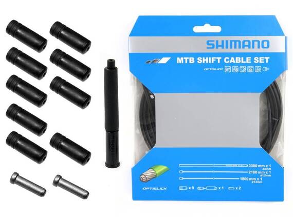 Zestaw linek przerzutkowych MTB Shimano Optislik, czarne