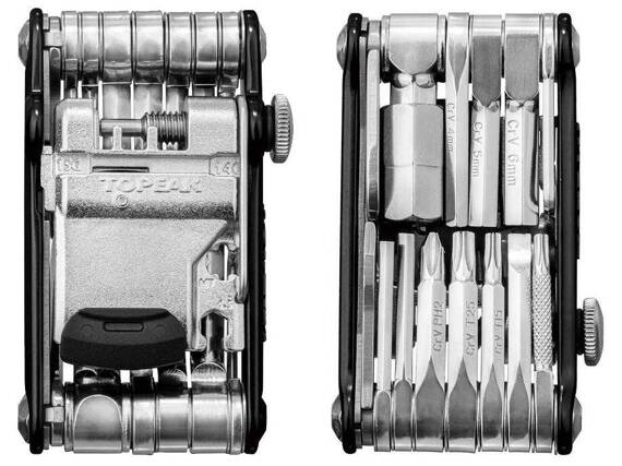 Zestaw narzędzi (scyzoryk) Topeak Mini P30, 30 w 1, Black
