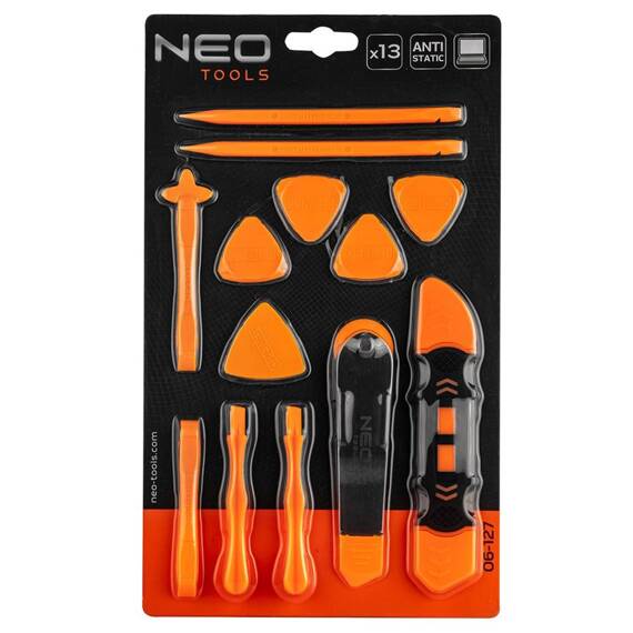 Zestaw otwieraków Neo Tools, 13 elementów, do naprawy telefonów, tabletów