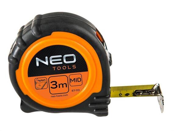 Zwijana miara Neo Tools 3 m, stalowa