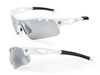 Okulary Accent Storm biało-czarne 2 pary soczewek