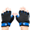 Rękawiczki Accent Bora czarno-niebieskie XL 