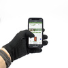 Rękawiczki B-FOREST, softshell, obsługa ekranów, antypoślizgowe, czarne, M