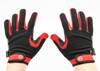 Rękawiczki z długimi palcami Accent Bora czarno - czerwone L
