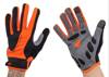 Rękawiczki z długimi palcami Accent Champion czarno-pomarańczowe M