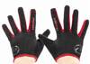 Rękawiczki z długimi palcami Accent Hero czarno - czerwone L

