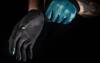 Rękawiczki z długimi palcami Bluegrass React, niebieskie, XL